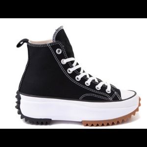 Converse Chuck Taylor Chunky Platform Sneakers, Size 8 Women’s, Black